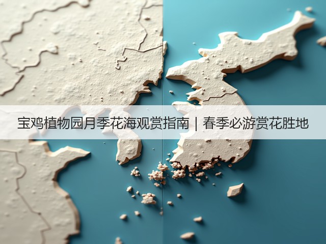 宝鸡植物园月季花海观赏指南|春季必游赏花胜地 宝鸡植物园月季花海观赏指南|春季必游赏花胜地