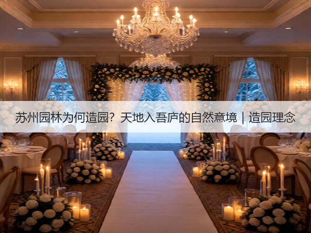 苏州园林为何造园?天地入吾庐的自然意境|造园理念 苏州园林为何造园?天地入吾庐的自然意境|造园理念