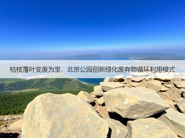 枯枝落叶变废为宝，北京公园创新绿化废弃物循环利用模式