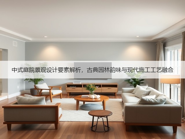 中式庭院景观设计要素解析,古典园林韵味与现代施工工艺融合 中式庭院景观设计要素解析,古典园林韵味与现代施工工艺融合