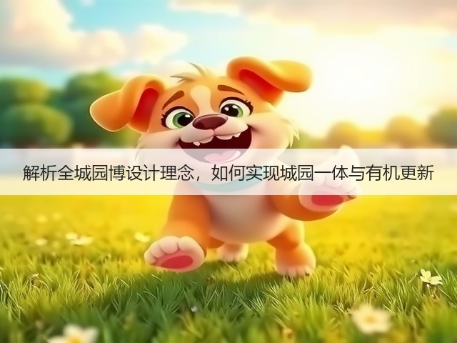 解析全城园博设计理念，如何实现城园一体与有机更新