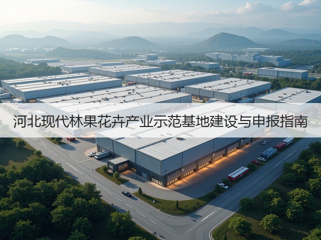河北现代林果花卉产业示范基地建设与申报指南