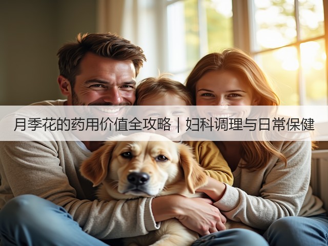 月季花的药用价值全攻略｜妇科调理与日常保健