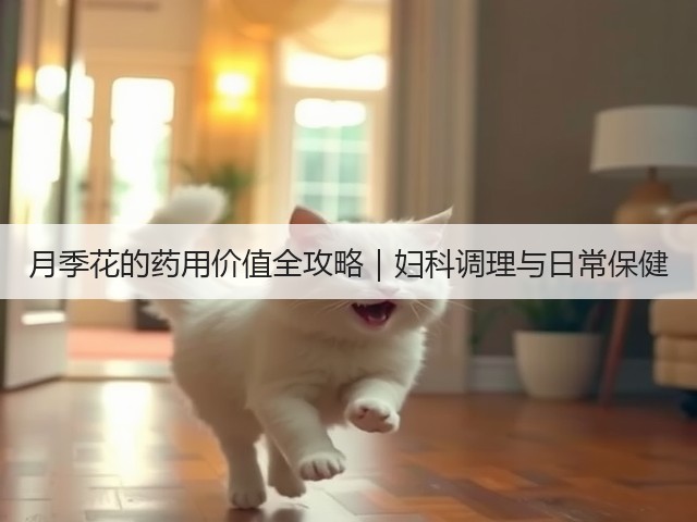 月季花的药用价值全攻略｜妇科调理与日常保健