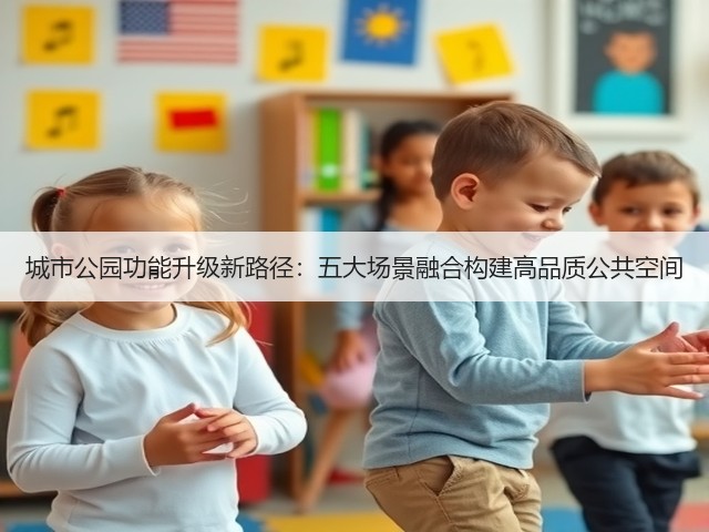 城市公园功能升级新路径:五大场景融合构建高品质公共空间 城市公园功能升级新路径:五大场景融合构建高品质公共空间