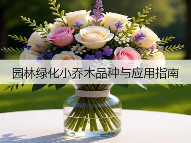 园林绿化小乔木品种与应用指南 园林绿化小乔木品种与应用指南