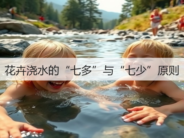 花卉浇水的“七多”与“七少”原则