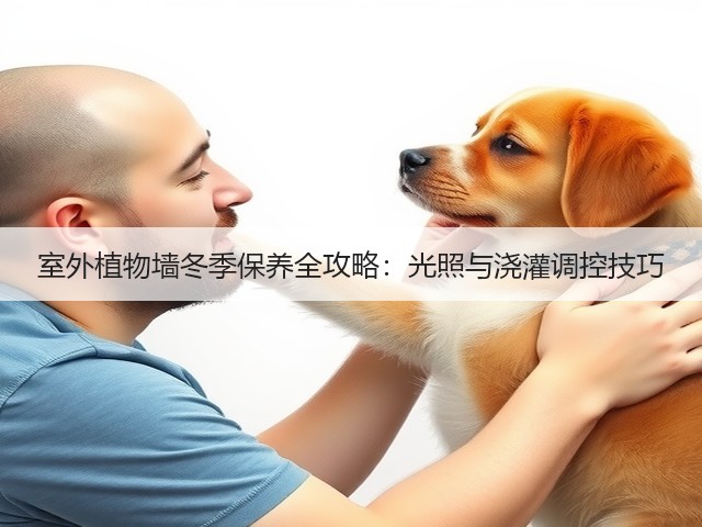 室外植物墙冬季保养全攻略：光照与浇灌调控技巧