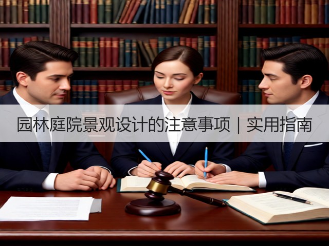 园林庭院景观设计的注意事项|实用指南 园林庭院景观设计的注意事项|实用指南