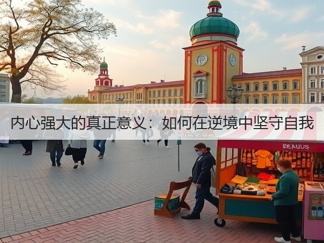 内心强大的真正意义：如何在逆境中坚守自我