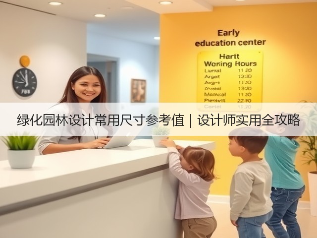 绿化园林设计常用尺寸参考值|设计师实用全攻略 绿化园林设计常用尺寸参考值|设计师实用全攻略