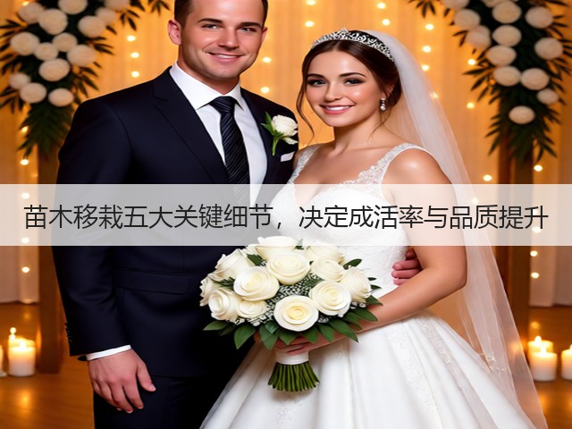 苗木移栽五大关键细节，决定成活率与品质提升