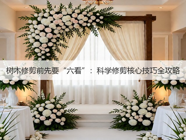树木修剪前先要“六看”:科学修剪核心技巧全攻略 树木修剪前先要“六看”:科学修剪核心技巧全攻略