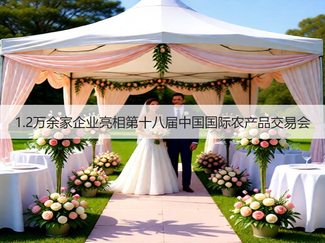 1.2万余家企业亮相第十八届中国国际农产品交易会 1.2万余家企业亮相第十八届中国国际农产品交易会
