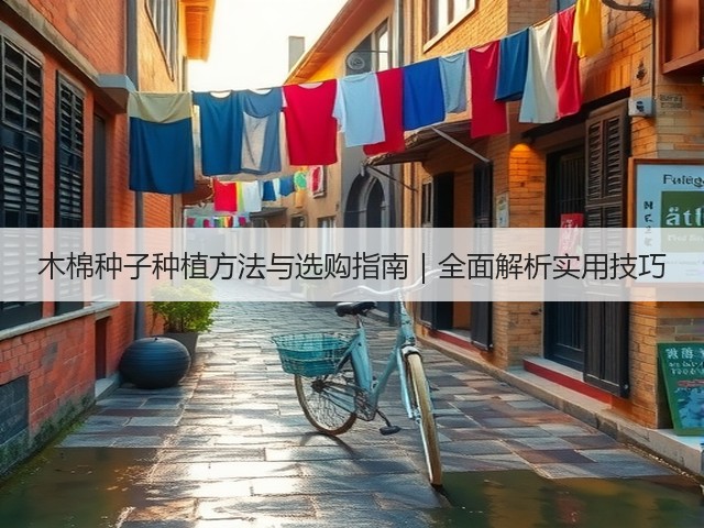 木棉种子种植方法与选购指南｜全面解析实用技巧