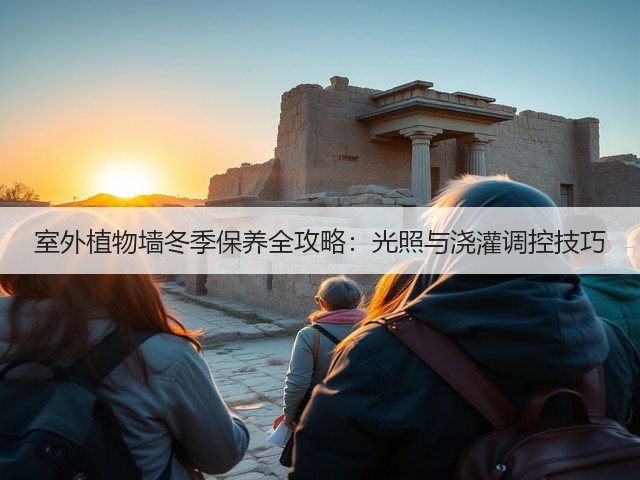 室外植物墙冬季保养全攻略：光照与浇灌调控技巧
