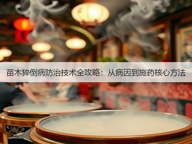 苗木猝倒病防治技术全攻略:从病因到施药核心方法 苗木猝倒病防治技术全攻略:从病因到施药核心方法