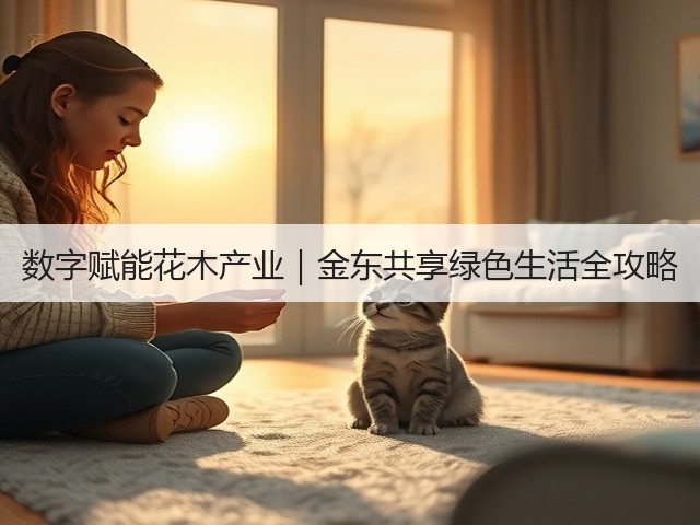 数字赋能花木产业|金东共享绿色生活全攻略 数字赋能花木产业|金东共享绿色生活全攻略