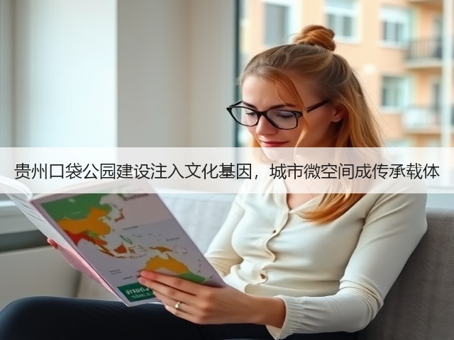 贵州口袋公园建设注入文化基因，城市微空间成传承载体