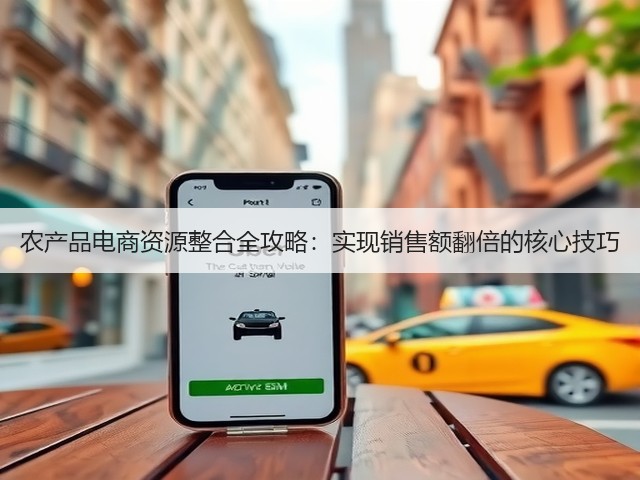 农产品电商资源整合全攻略：实现销售额翻倍的核心技巧