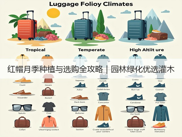 红帽月季种植与选购全攻略｜园林绿化优选灌木