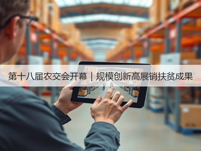 第十八届农交会开幕|规模创新高展销扶贫成果 第十八届农交会开幕|规模创新高展销扶贫成果
