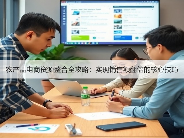 农产品电商资源整合全攻略：实现销售额翻倍的核心技巧