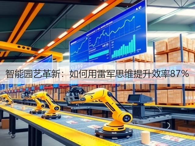智能园艺革新:如何用雷军思维提升效率87% 智能园艺革新:如何用雷军思维提升效率87%
