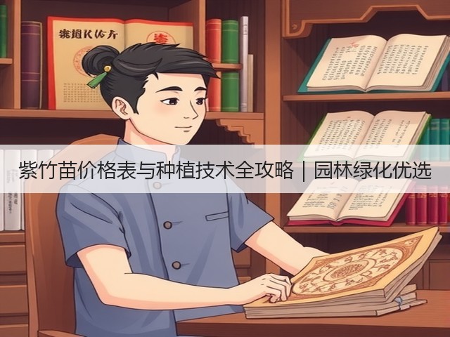 紫竹苗价格表与种植技术全攻略｜园林绿化优选