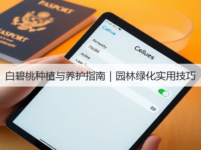 白碧桃种植与养护指南｜园林绿化实用技巧