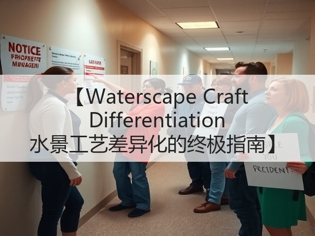 【Waterscape Craft Differentiation 水景工艺差异化的终极指南】 【Waterscape Craft Differentiation 水景工艺差异化的终极指南】