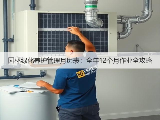 园林绿化养护管理月历表:全年12个月作业全攻略 园林绿化养护管理月历表:全年12个月作业全攻略