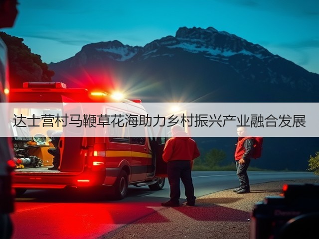 达士营村马鞭草花海助力乡村振兴产业融合发展