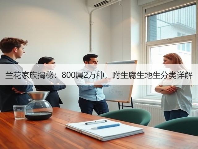 兰花家族揭秘:800属2万种,附生腐生地生分类详解 兰花家族揭秘:800属2万种,附生腐生地生分类详解