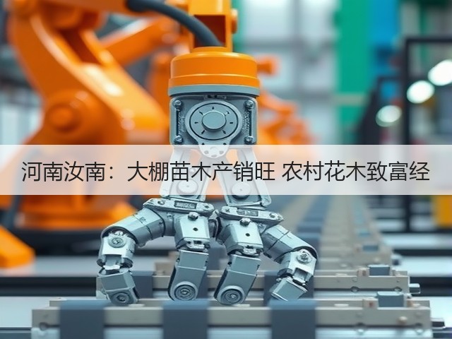 河南汝南:大棚苗木产销旺 农村花木致富经 河南汝南:大棚苗木产销旺 农村花木致富经