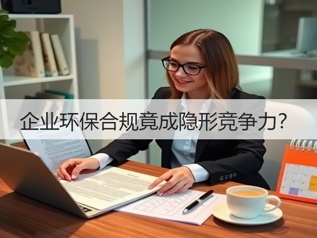 企业环保合规竟成隐形竞争力? 企业环保合规竟成隐形竞争力?