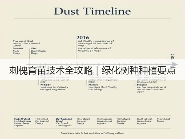 刺槐育苗技术全攻略｜绿化树种种植要点