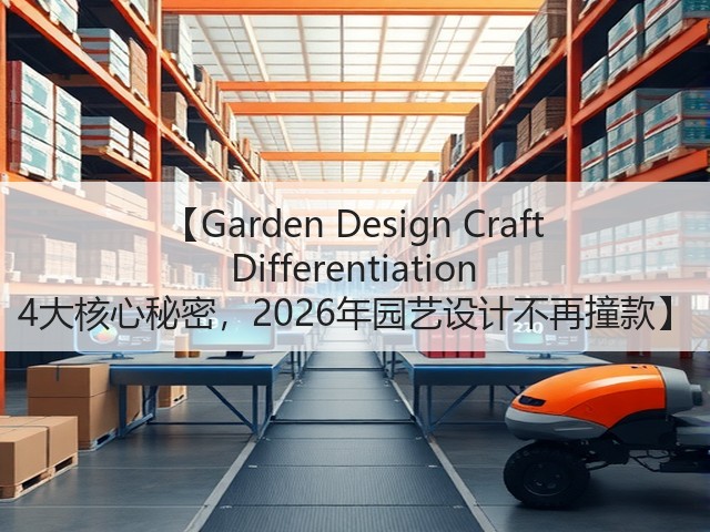 【Garden Design Craft Differentiation 4大核心秘密,2026年园艺设计不再撞款】 【Garden Design Craft Differentiation 4大核心秘密,2026年园艺设计不再撞款】