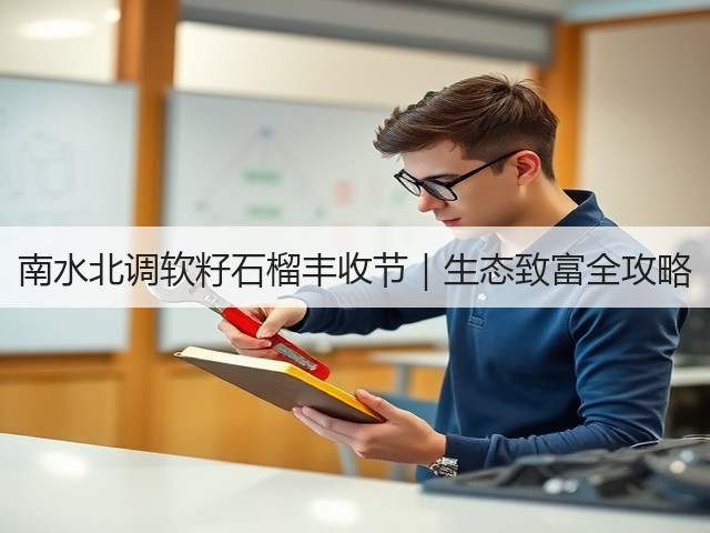 南水北调软籽石榴丰收节|生态致富全攻略 南水北调软籽石榴丰收节|生态致富全攻略