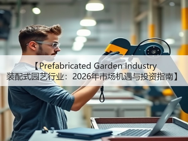 【Prefabricated Garden Industry 装配式园艺行业：2026年市场机遇与投资指南】