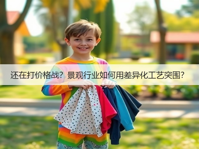 还在打价格战？景观行业如何用差异化工艺突围？