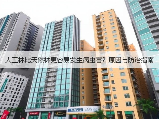 人工林比天然林更容易发生病虫害?原因与防治指南 人工林比天然林更容易发生病虫害?原因与防治指南