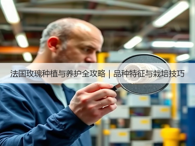 法国玫瑰种植与养护全攻略｜品种特征与栽培技巧