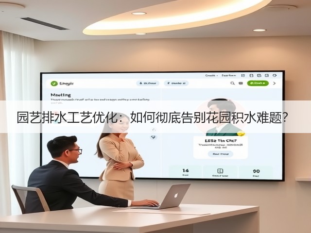 园艺排水工艺优化:如何彻底告别花园积水难题? 园艺排水工艺优化:如何彻底告别花园积水难题?