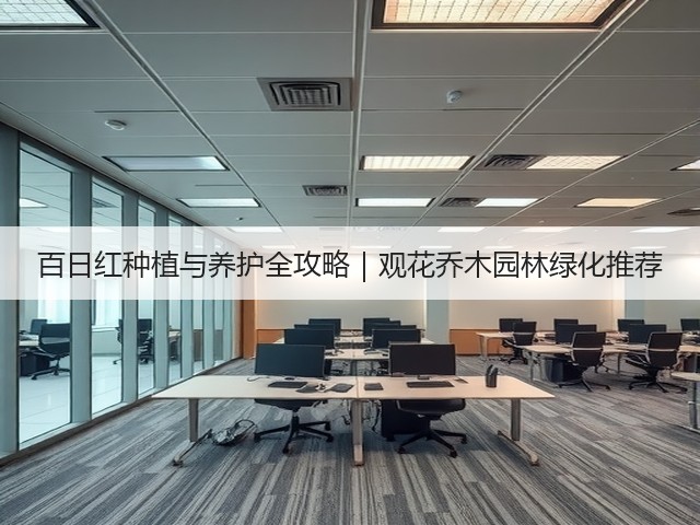 百日红种植与养护全攻略｜观花乔木园林绿化推荐