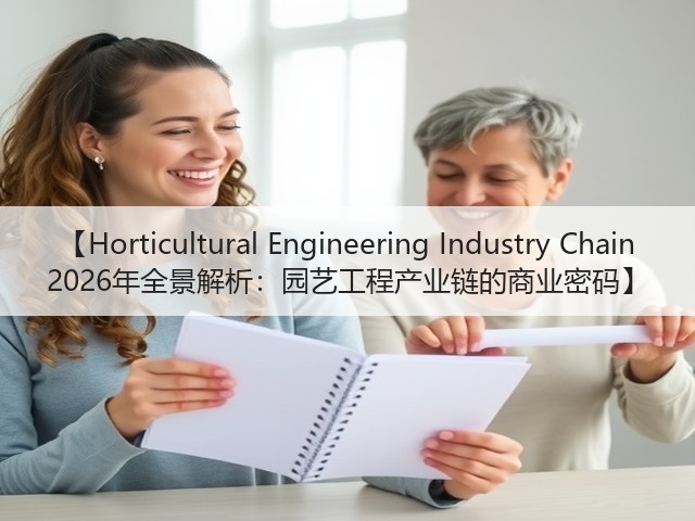 【Horticultural Engineering Industry Chain 2026年全景解析:园艺工程产业链的商业密码】 【Horticultural Engineering Industry Chain 2026年全景解析:园艺工程产业链的商业密码】