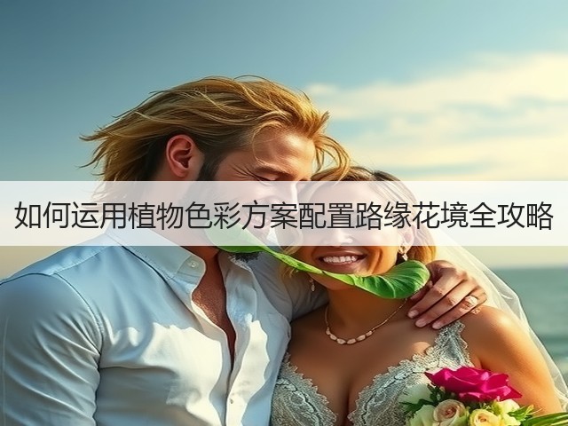 如何运用植物色彩方案配置路缘花境全攻略 如何运用植物色彩方案配置路缘花境全攻略