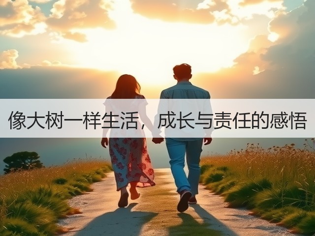 像大树一样生活，成长与责任的感悟