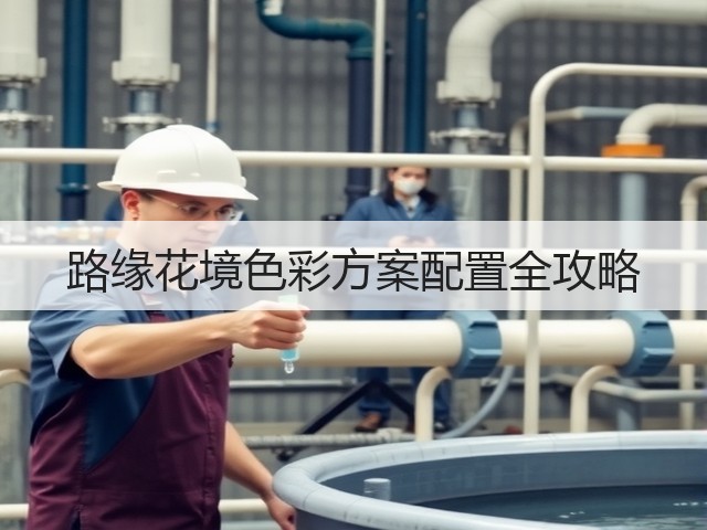 路缘花境色彩方案配置全攻略