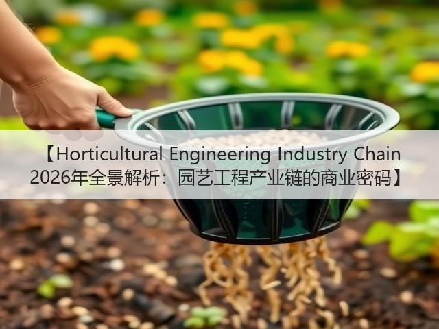 【Horticultural Engineering Industry Chain 2026年全景解析:园艺工程产业链的商业密码】 【Horticultural Engineering Industry Chain 2026年全景解析:园艺工程产业链的商业密码】